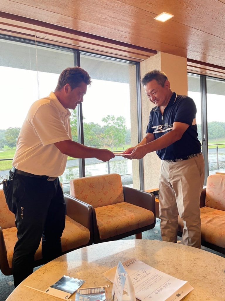 2024年10月23日森大輔　ゴルフコンペ大会