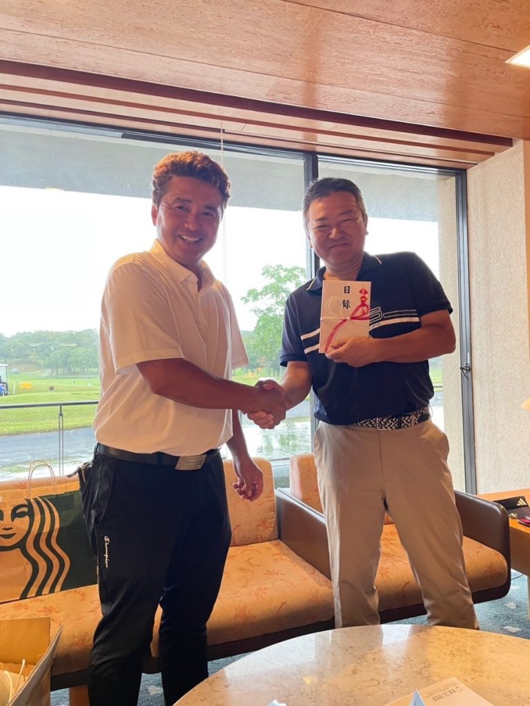 2024年10月23日森大輔　ゴルフコンペ大会