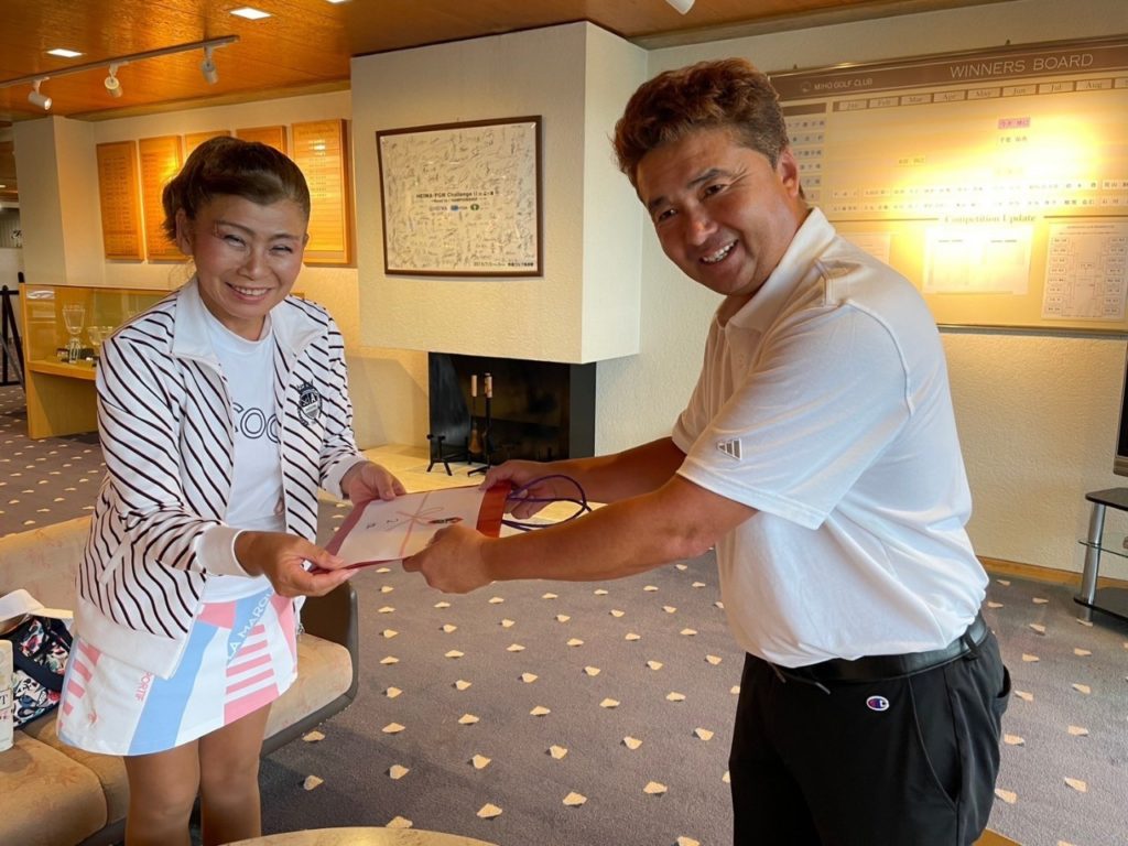 2024年10月23日森大輔　ゴルフコンペ大会