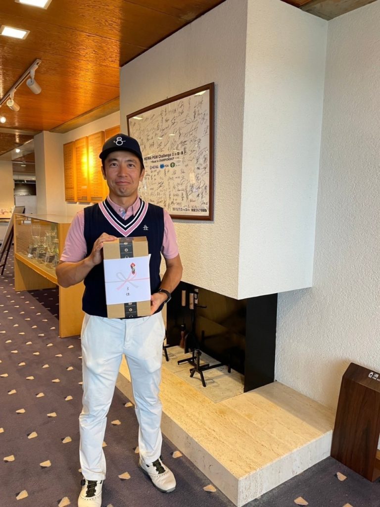 2024年10月23日森大輔　ゴルフコンペ大会